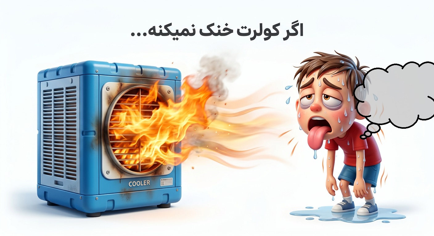 چرا کولر آبی